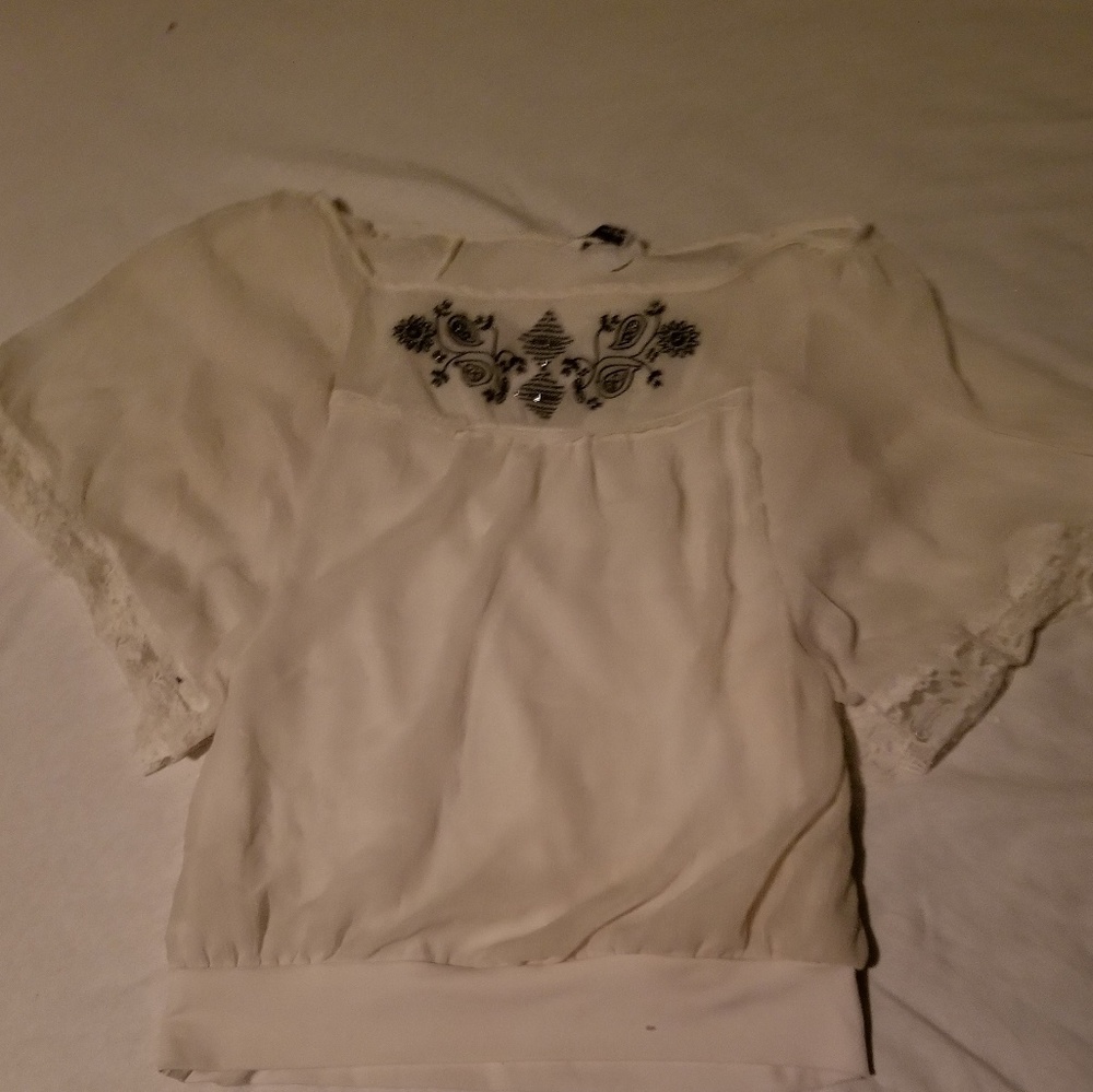 White blouse.